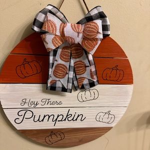 Hey There Pumpkin!